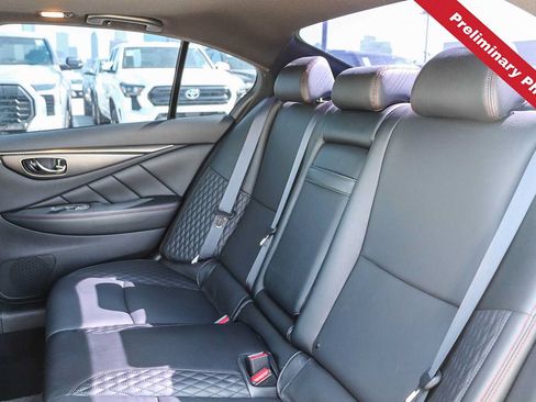 Used 2023 INFINITI Q50 Red Sport 400 w/ Black Opal Edition RWD image 13