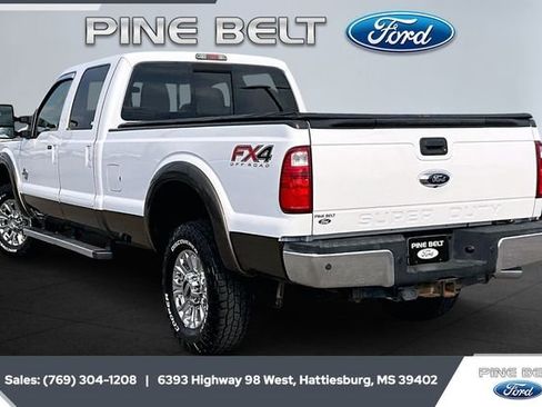 Used 2015 Ford F350 Lariat w/ Lariat Ultimate Package image 2