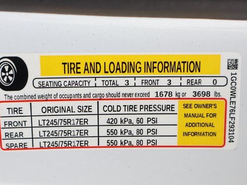 Used 2020 Chevrolet Silverado 2500 W/T RWD image 43
