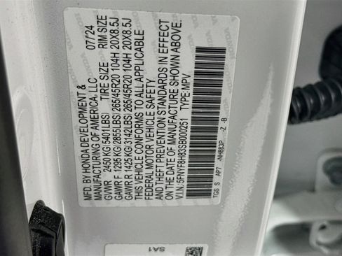 Used 2025 Honda Passport Black Edition image 30
