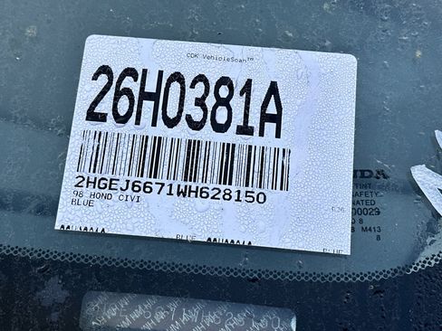 Used 1998 Honda Civic LX image 8