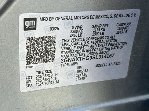 Used 2025 Chevrolet Equinox RS AWD/4WD image 52