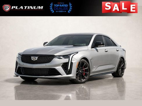 Used 2023 Cadillac CT4 V Blackwing w/ Driver Assist Package RWD image 1