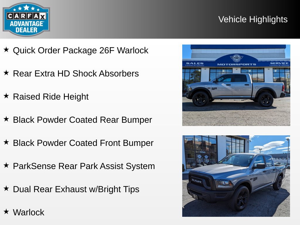 Used 2021 RAM 1500 Warlock AWD/4WD image 4