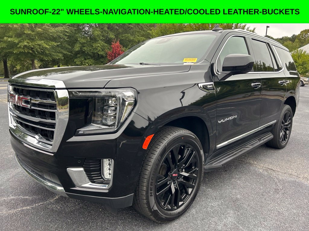 Used 2023 GMC Yukon SLT RWD image 1