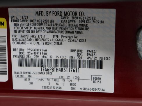 Used 2024 Ford Mustang Premium image 34