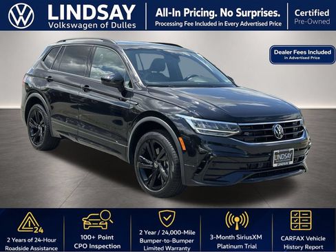 Certified 2024 Volkswagen Tiguan SE R-Line AWD/4WD image 1