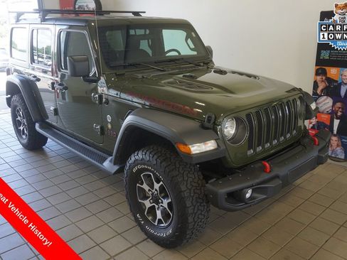 Used 2021 Jeep Wrangler Unlimited Rubicon w/ Cold Weather Group AWD/4WD image 1
