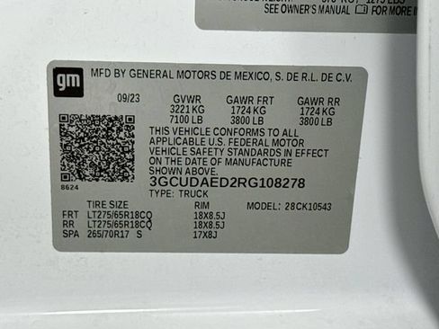Used 2024 Chevrolet Silverado 1500 W/T w/ WT Value Package AWD/4WD image 31
