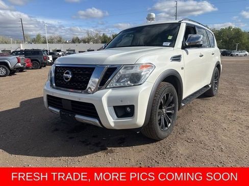 Used 2017 Nissan Armada Platinum w/ Captain Seat Package image 1