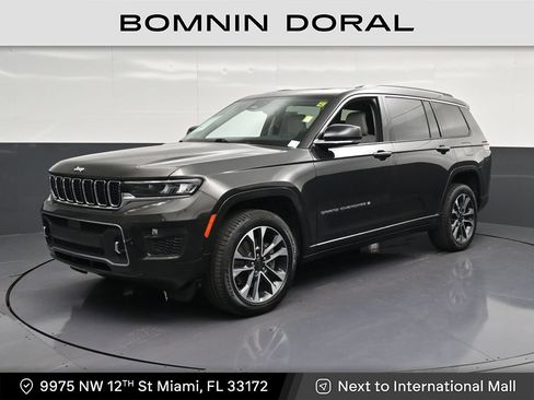 Used 2021 Jeep Grand Cherokee L Overland w/ Luxury Tech Group IV AWD/4WD image 1