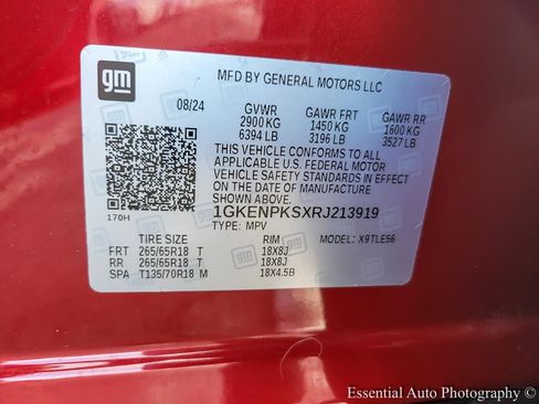 Used 2024 GMC Acadia AT4 w/ LPO, Floor Liner Package image 27