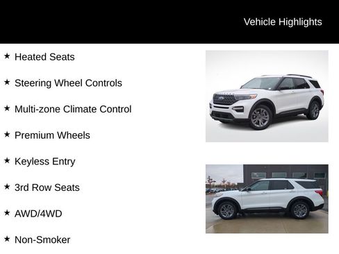 Certified 2022 Ford Explorer XLT w/ Equipment Group 202A image 16