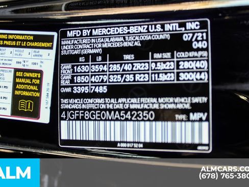 Used 2021 Mercedes-Benz GLS 580 4MATIC image 43