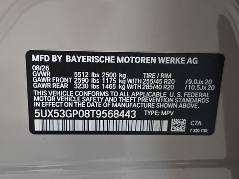 New 2026 BMW X3 xDrive30i w/ Convenience Package AWD/4WD image 23