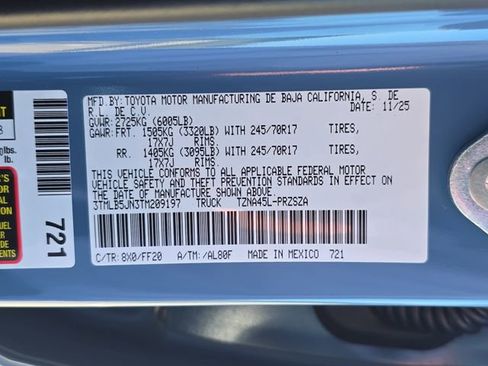 New 2026 Toyota Tacoma TRD Off-Road image 35