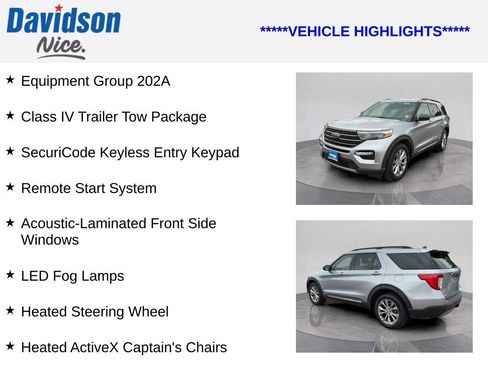 Used 2023 Ford Explorer XLT w/ Equipment Group 202A AWD/4WD image 4