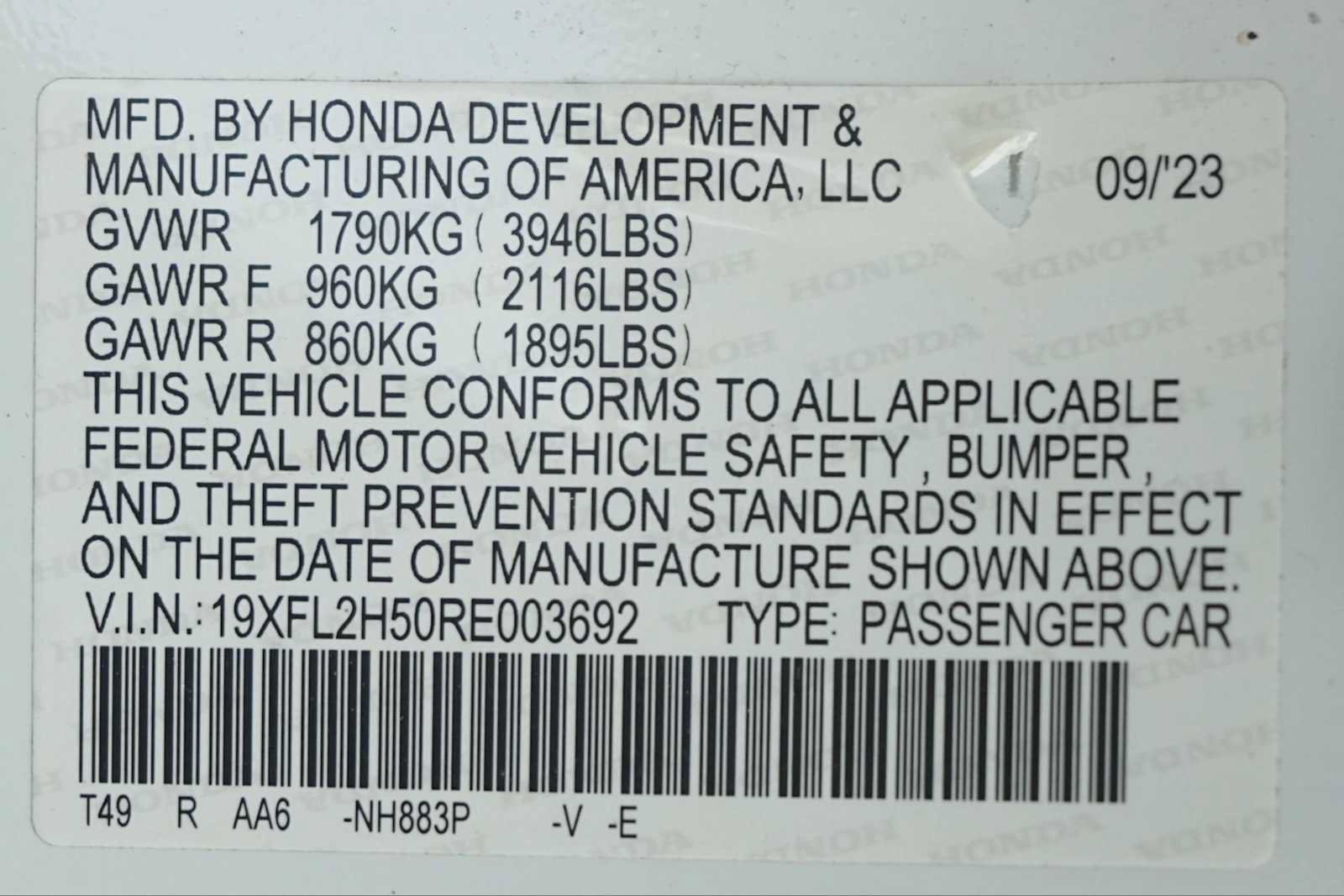 Certified 2024 Honda Civic LX image 30