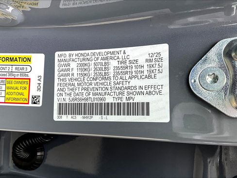 Certified 2026 Honda CR-V Sport Touring image 35