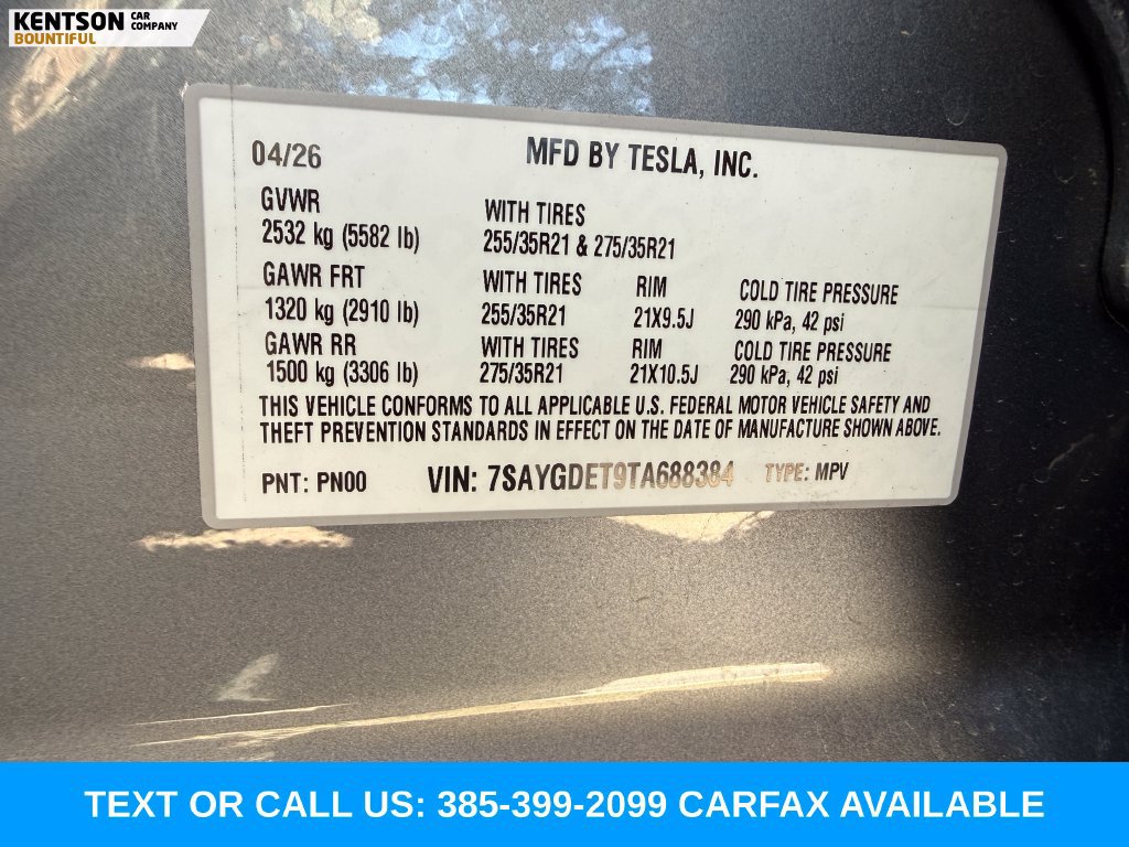 Used 2026 Tesla Model Y Performance AWD/4WD image 30