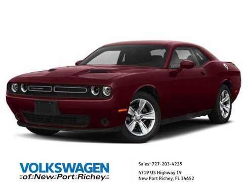 Used 2021 Dodge Challenger SXT w/ Blacktop Package RWD image 1