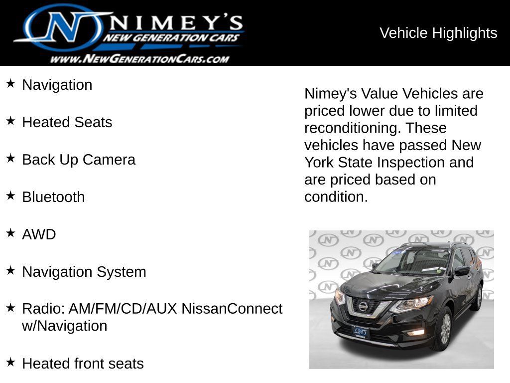 Used 2017 Nissan Rogue SV AWD/4WD image 5