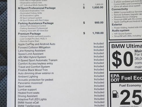 New 2026 BMW X5 xDrive40i w/ M Sport Package AWD/4WD image 8