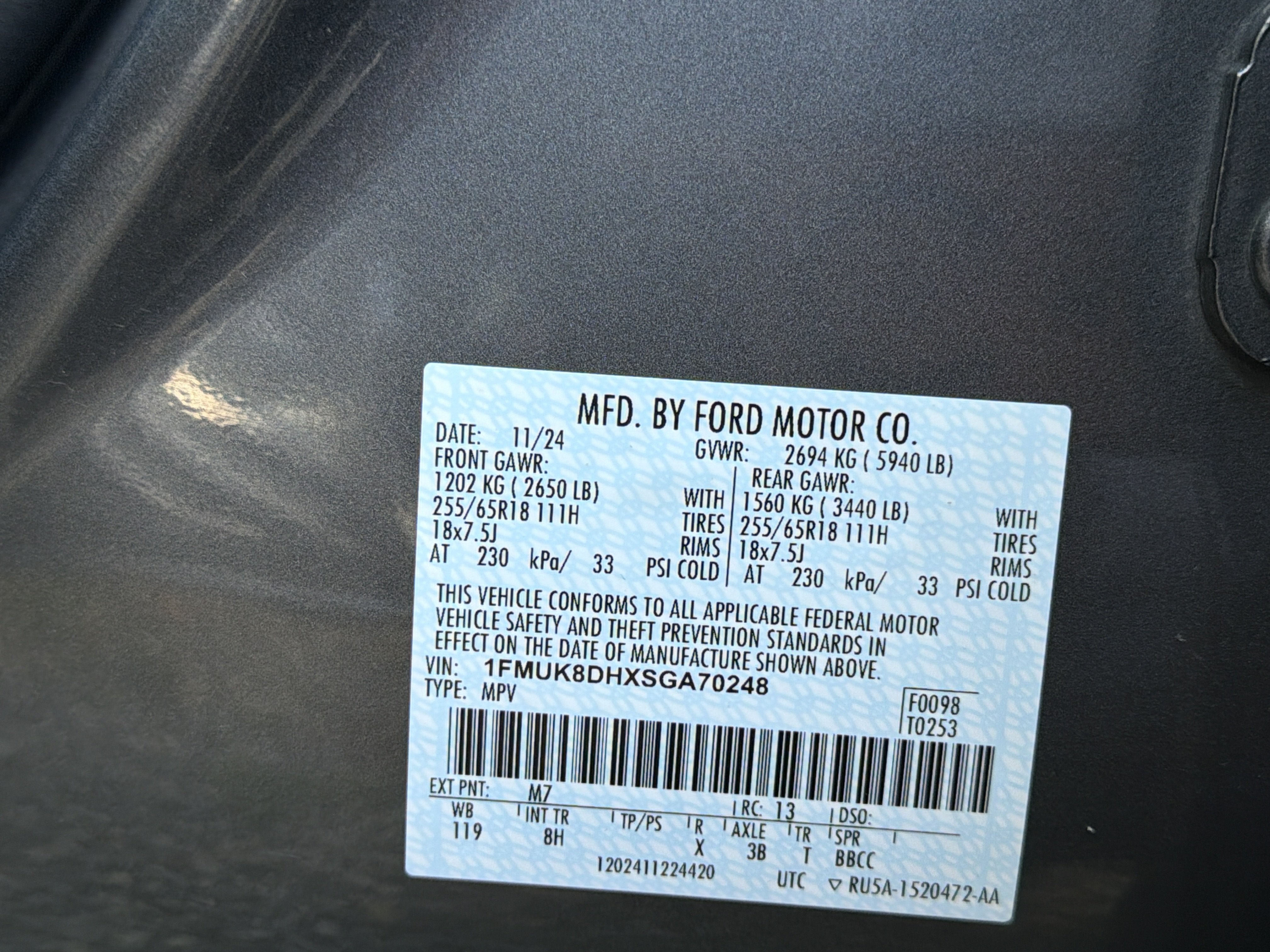 Used 2025 Ford Explorer Active AWD/4WD image 28