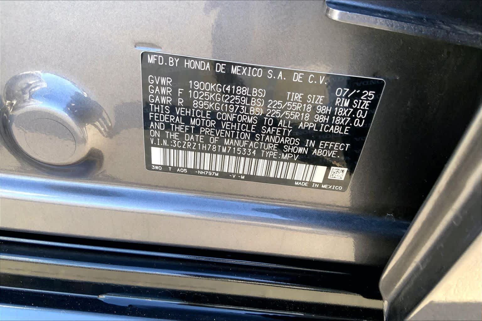 Used 2026 Honda HR-V EX-L image 36