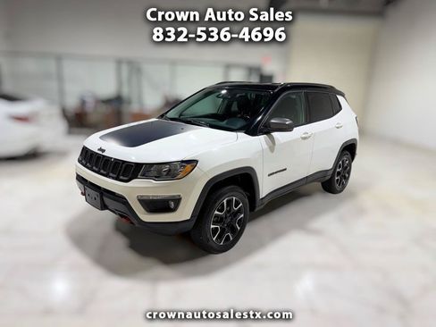 Used 2021 Jeep Compass Trailhawk w/ Convenience Group AWD/4WD image 1
