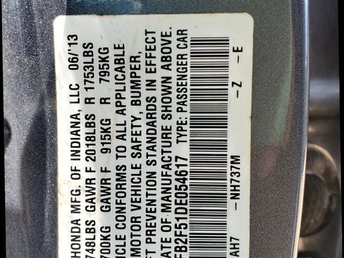 Used 2013 Honda Civic LX image 62