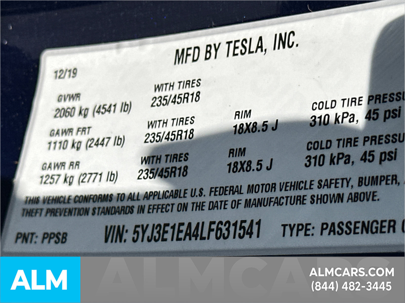Used 2020 Tesla Model 3 Standard Range Plus RWD image 33