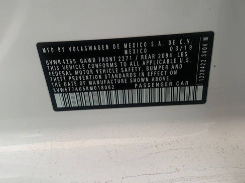 Used 2019 Volkswagen GTI Rabbit Edition FWD image 3
