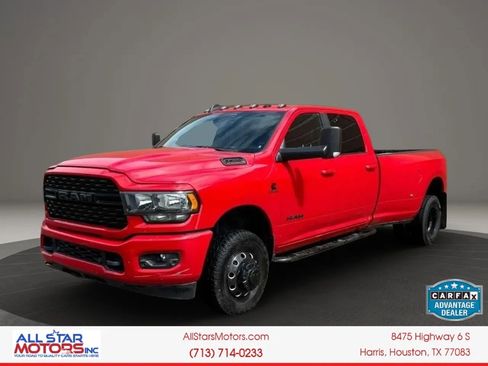 Used 2022 RAM 3500 Lone Star w/ Night Edition AWD/4WD image 2