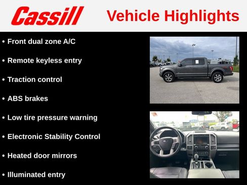 Used 2015 Ford F150 Lariat w/ Equipment Group 502A Luxury AWD/4WD image 6
