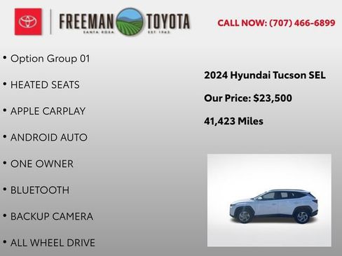 Used 2024 Hyundai Tucson SEL AWD/4WD image 5