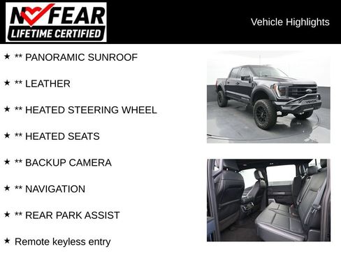 Used 2022 Ford F150 Lariat w/ Equipment Group 502A High AWD/4WD image 2
