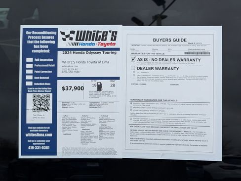 Used 2024 Honda Odyssey Touring image 38