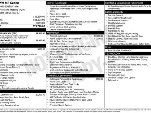 Used 2016 BMW M3 image 10