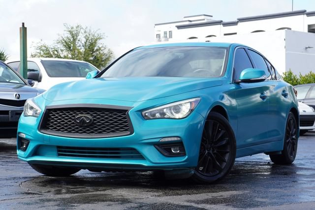 Used 2019 INFINITI Q50 Luxe w/ Essential Package (3.0T Luxe) AWD/4WD image 1