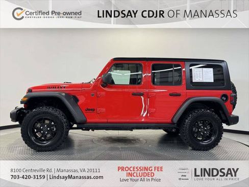 Certified 2025 Jeep Wrangler Unlimited Sport AWD/4WD image 6