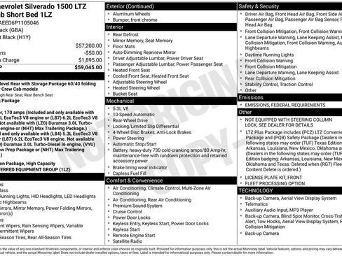 Used 2023 Chevrolet Silverado 1500 LTZ image 38