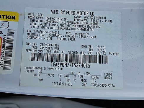 Used 2014 Ford Fusion SE FWD image 25