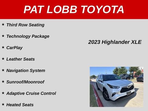 Used 2023 Toyota Highlander XLE FWD image 29
