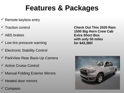Used 2025 RAM 1500 Big Horn AWD/4WD image 4