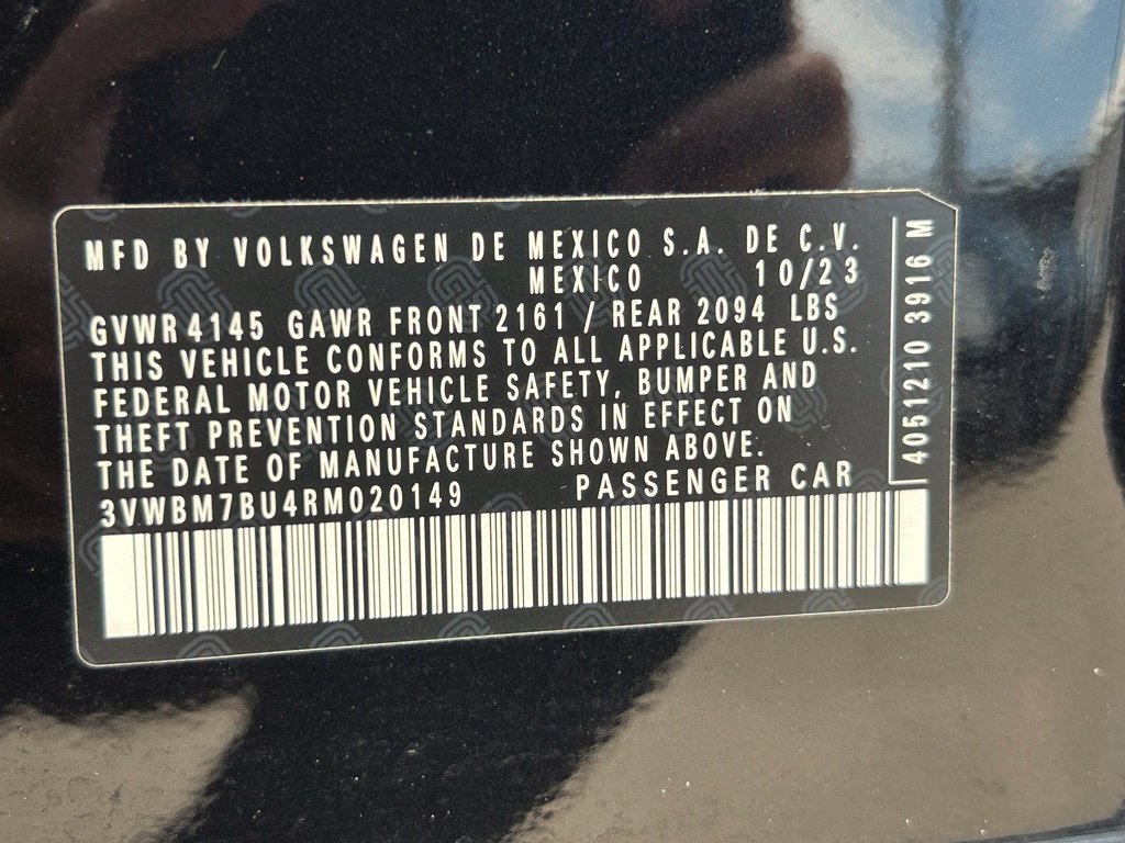 Certified 2024 Volkswagen Jetta Sport FWD image 50