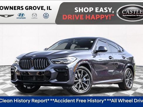 Used 2022 BMW X6 xDrive40i w/ M Sport Package AWD/4WD image 1