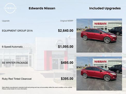 Used 2014 Ford Focus SE w/ Equipment Group 201A FWD image 3