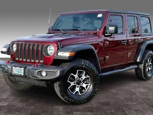 Used 2021 Jeep Wrangler Unlimited Rubicon AWD/4WD image 2