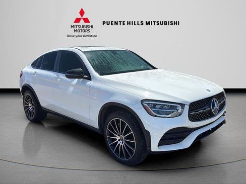 Used 2020 Mercedes-Benz GLC 300 4MATIC Coupe w/ AMG Line image 3